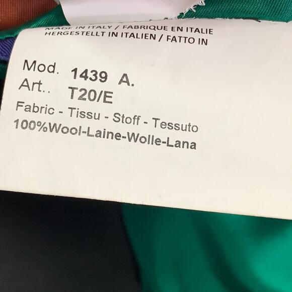 PAUL SMITH Size 44 Regular Soho Black Twill Wool Notch Lapel Sport Coat - Picture 6 of 8